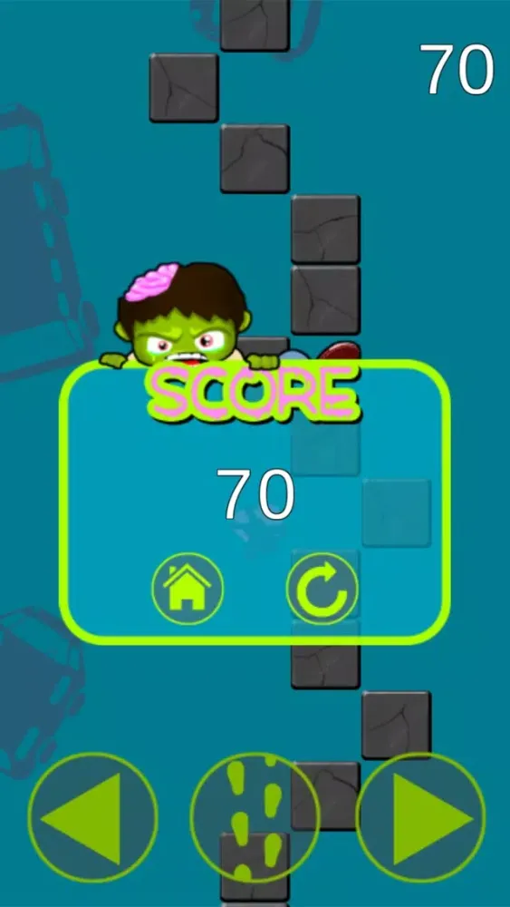 Tangkapan skrin Run Run Crying Zombie