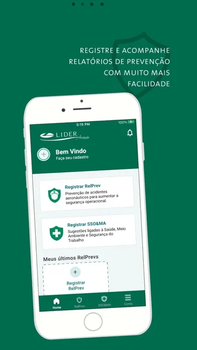 Screenshot di Líder QSMSI