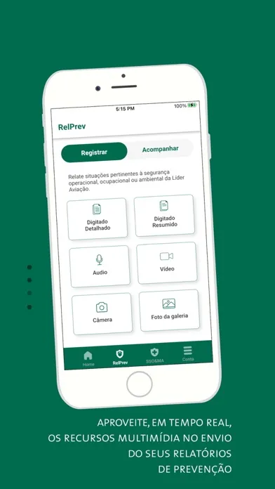 Screenshot di Líder QSMSI