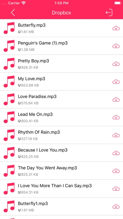 Cloud Music-Download Songs Lab Screenshots
