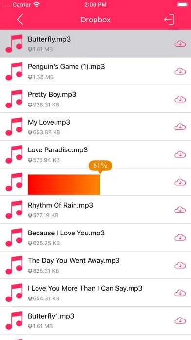 Cloud Music-Download Songs Lab Screenshots