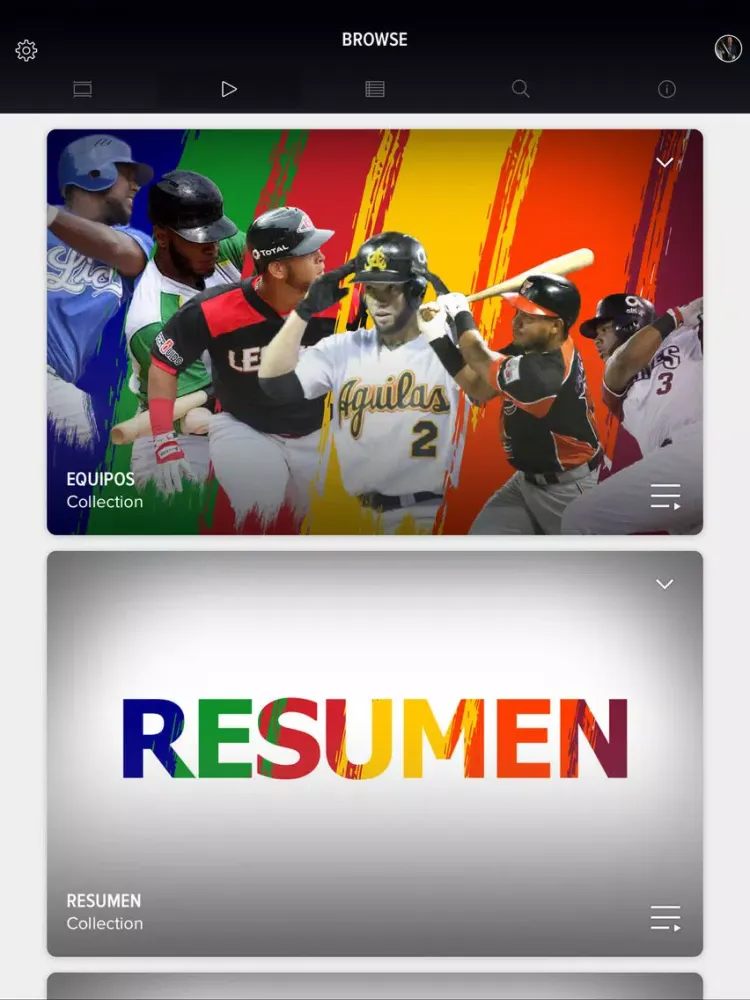 ภาพหน้าจอของ DR Sports iPad 