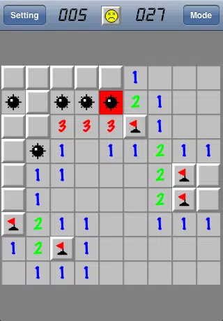 Tangkapan layar MineSweeper Lite