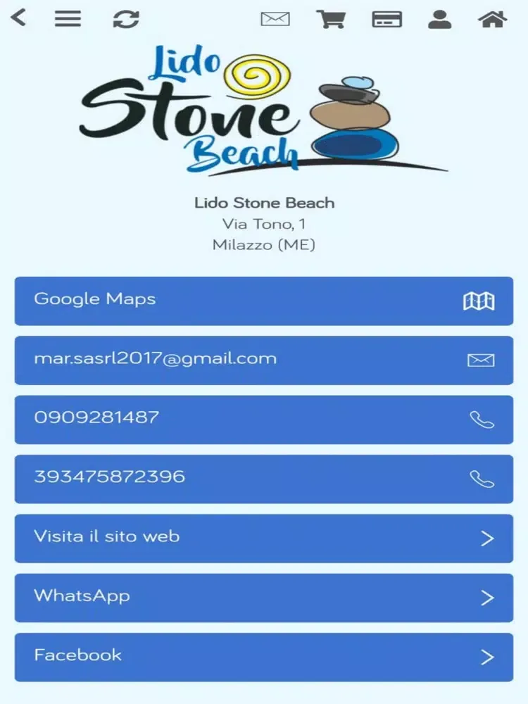 Lido Stone Beach iPad 應用截圖