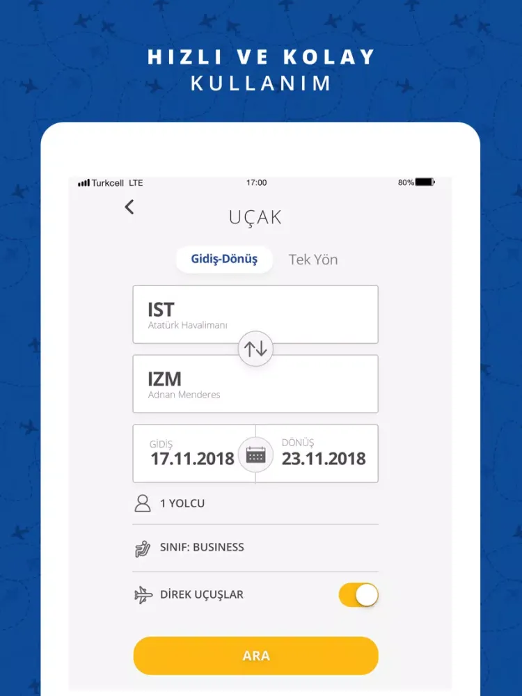 Capturas de pantalla de Fulltrip: Uçak Bileti, Otel iPad 