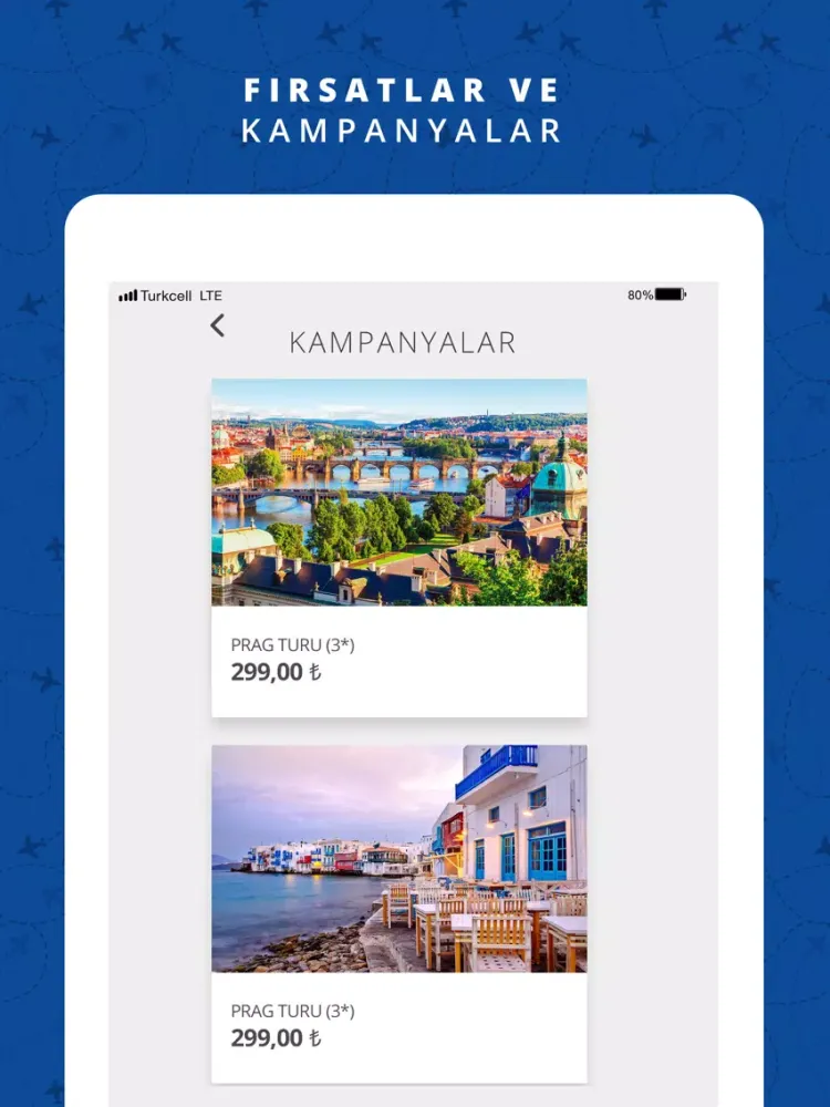 Capturas de pantalla de Fulltrip: Uçak Bileti, Otel iPad 