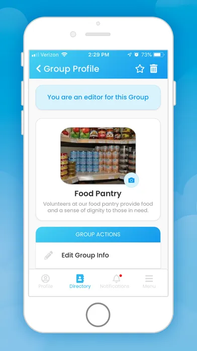 Online Member Directory Screenshots