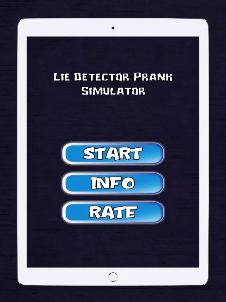 Lie Detector Prank Simulator iPad  Screenshots