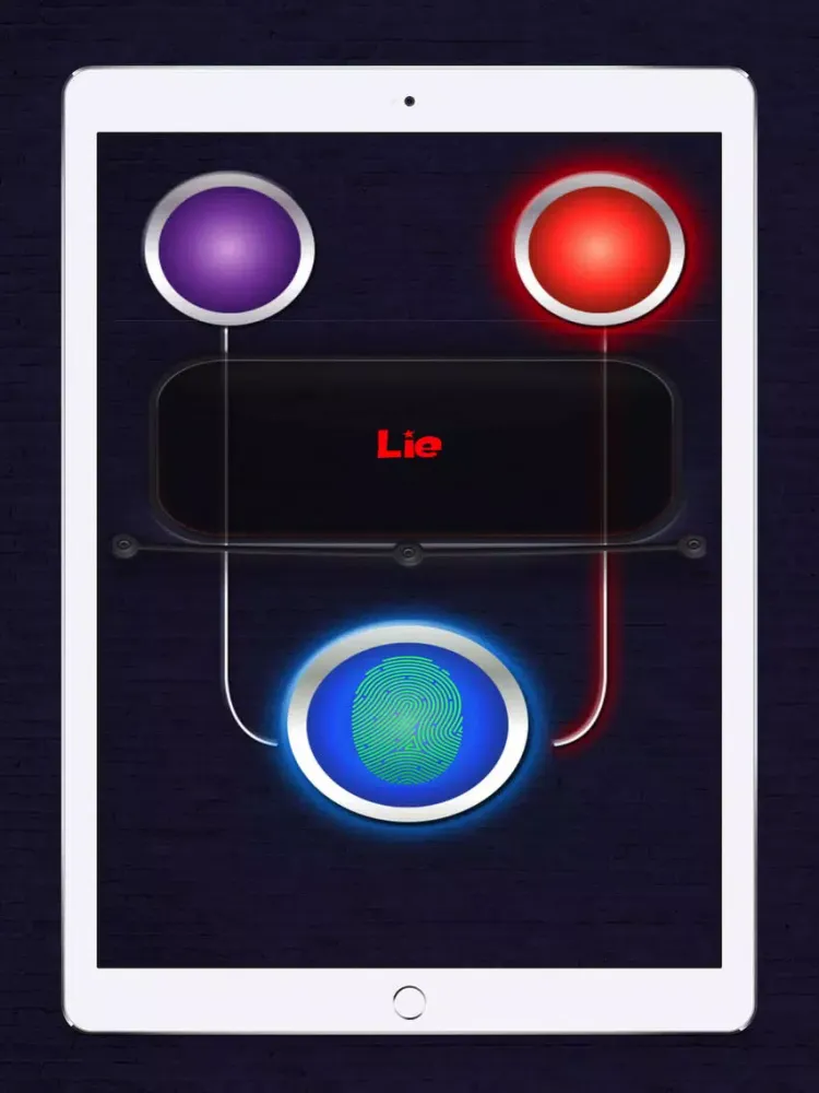 Lie Detector Prank Simulator iPad  Screenshots