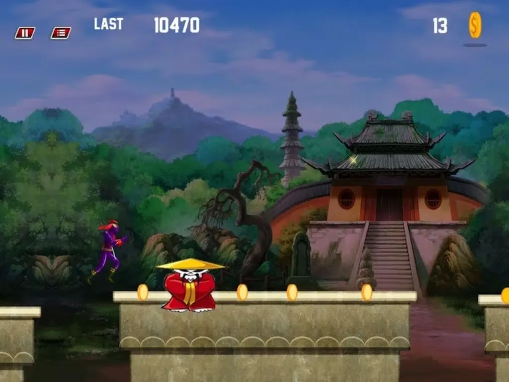 Amazing Ninja Revenge Run - Free iPad 應用截圖