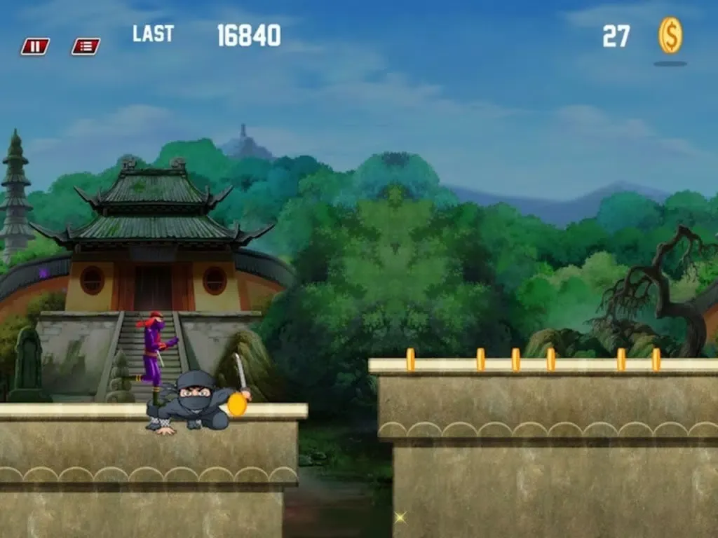 Amazing Ninja Revenge Run - Free iPad 應用截圖