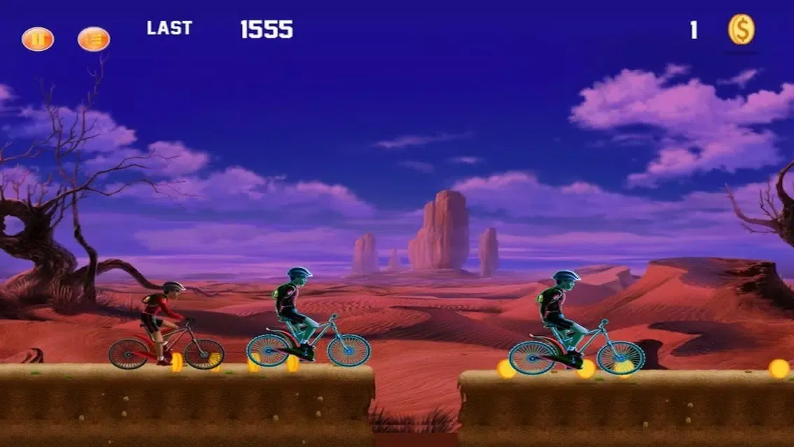 Desert Mountain Biker - A Rough and Tough Biking Free স্ক্রিনশট