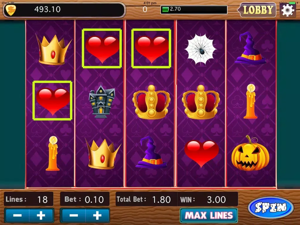 تصاویر Vegas Slots Five Theme 20 Line - HD iPad 