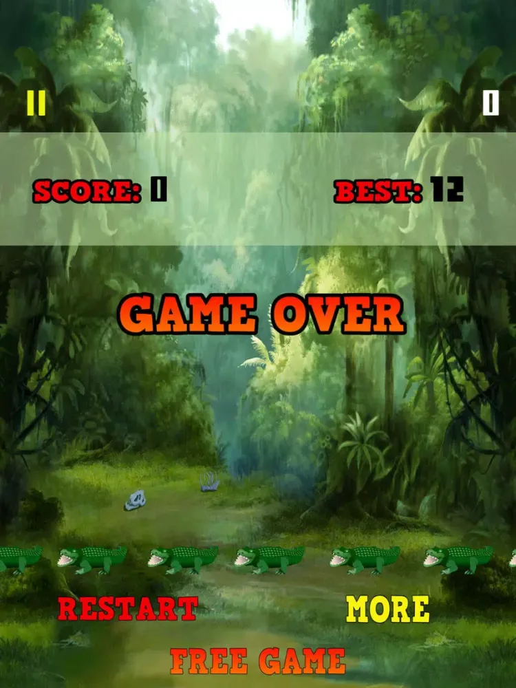 Tangkapan skrin Parrot Escape - Fly or Die iPad 