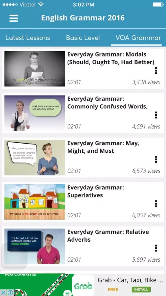 Zrzuty ekranu English Grammar - Basic rules of learning language