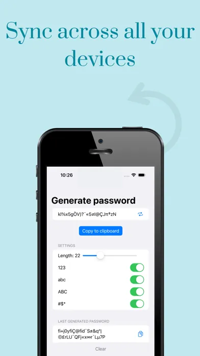 Generate Strong Password应用截图