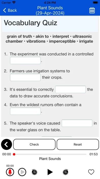 IELTS Listening Daily应用截图