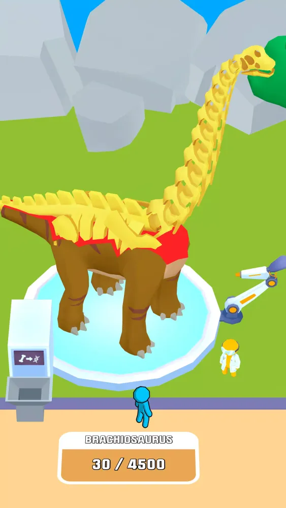 ภาพหน้าจอของ Dig Dinosaur!