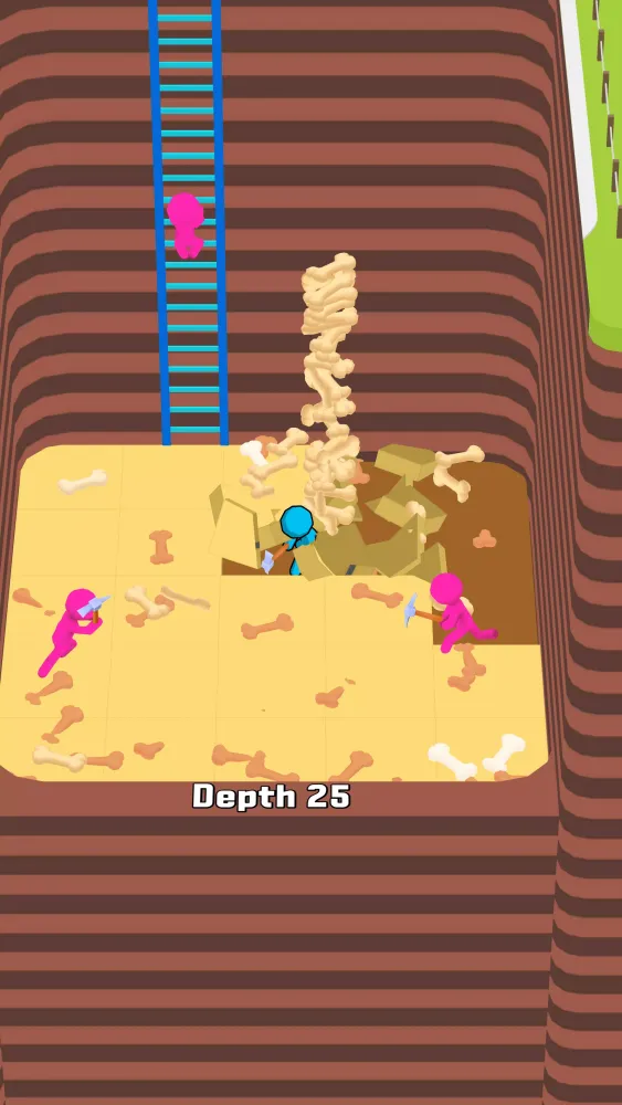 ภาพหน้าจอของ Dig Dinosaur!