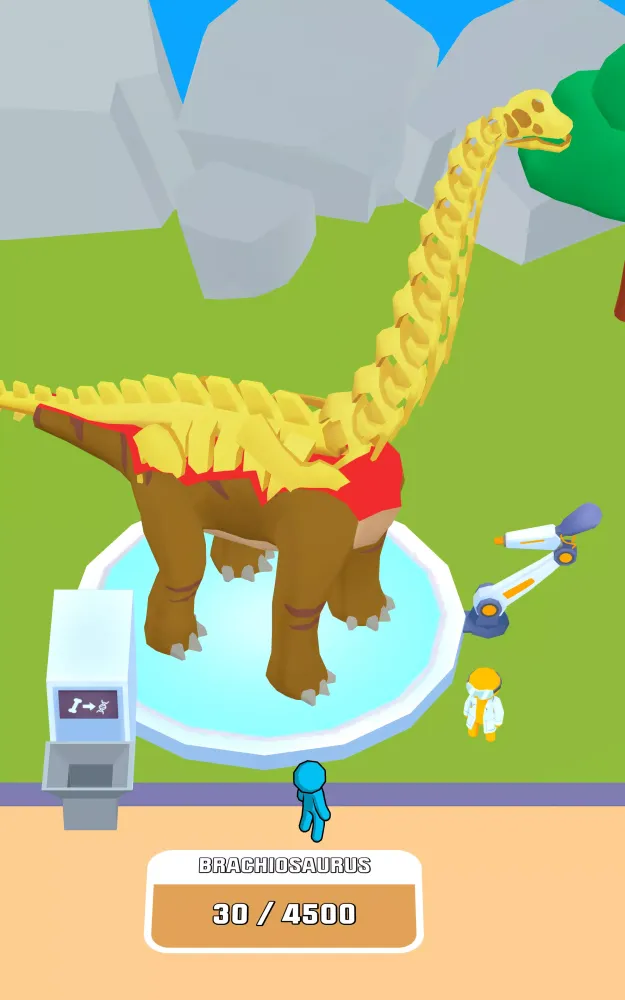 ภาพหน้าจอของ Dig Dinosaur!
