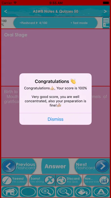 ภาพหน้าจอของ ASWB Exam Review Study Guide