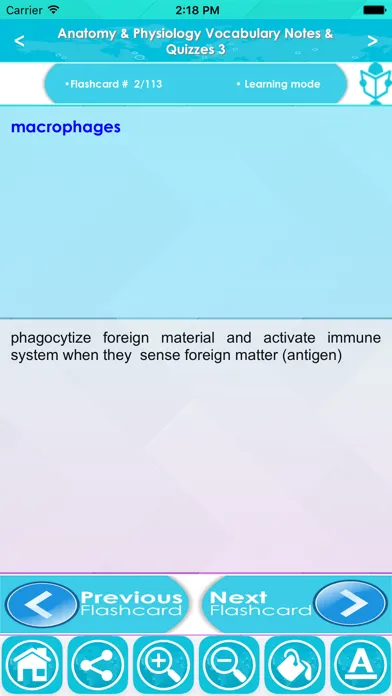 Anatomy & Physiology Vocab App 스크린샷