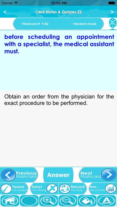 Certified Medical Assistant-4200 Terms & Quizzes Screenshots