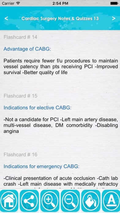Cardiac Surgery Exam Review স্ক্রিনশট
