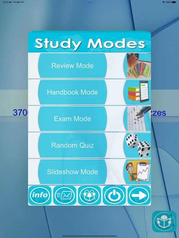 Zrzuty ekranu Cardiopulmonary A&P Exam Prep iPad 