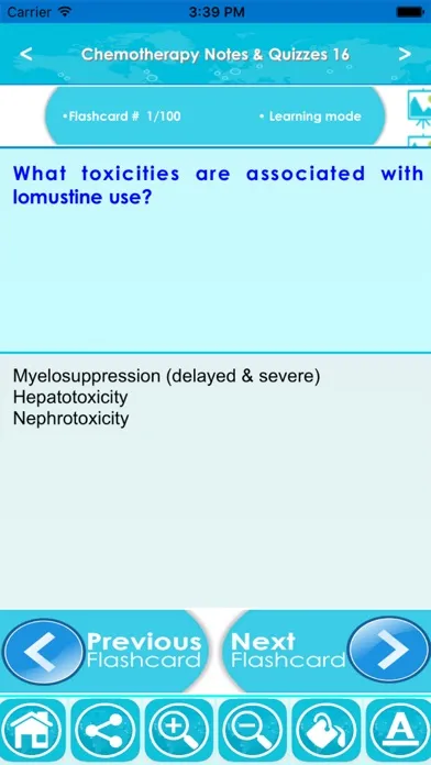 Chemotherapy Exam Review App স্ক্রিনশট