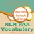 NLN PAX Vocabulary