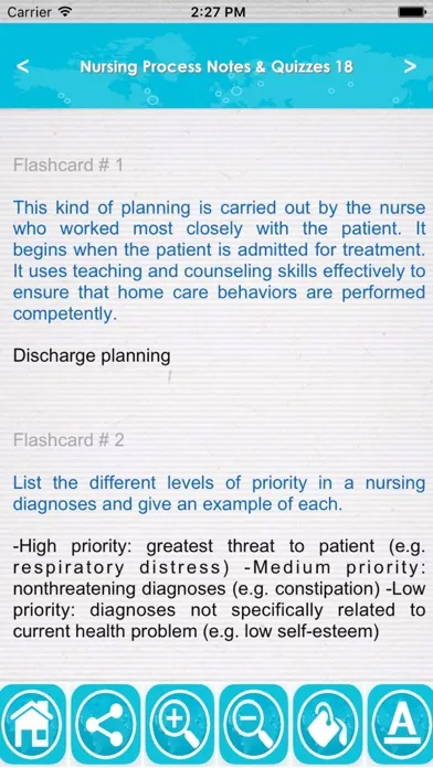 Ảnh chụp màn hình của Nursing Process Exam Prep: Q&A