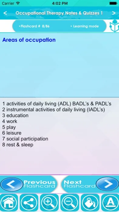 Скриншоты Occupational Therapy Exam Prep