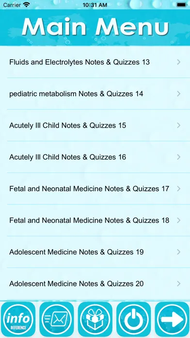 Pediatrics Exam Review : Q&A Screenshots
