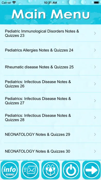 Pediatrics Exam Review : Q&A Screenshots