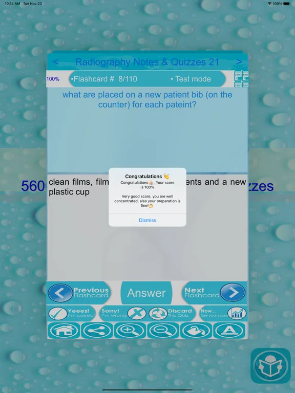 Ảnh chụp màn hình của Radiography  EXAM REVIEW iPad 