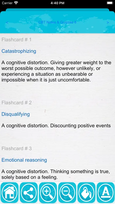 Cognitive Behavioral Therapy 1 سکرین شاٹس