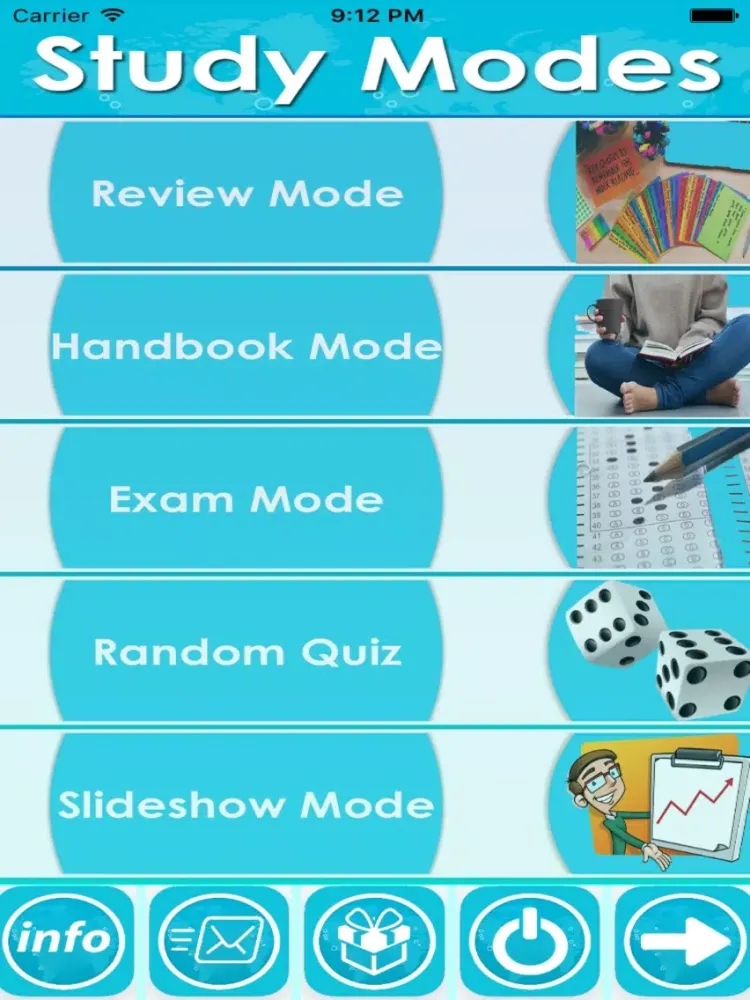 Zrzuty ekranu Biology Exam Review : 3200 Quiz & Study Notes iPad 
