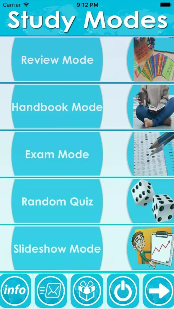 Zrzuty ekranu Biology Exam Review : 3200 Quiz & Study Notes