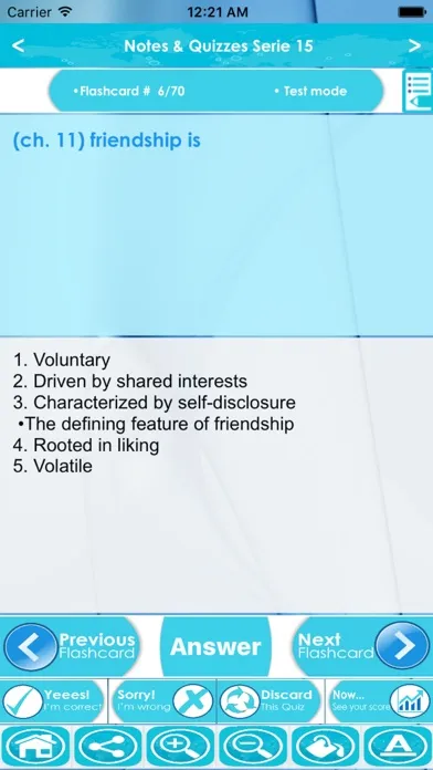 Tangkapan skrin Interpersonal Skills Review