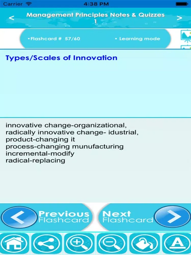 Management Exam Review : Q&A iPad  Screenshots