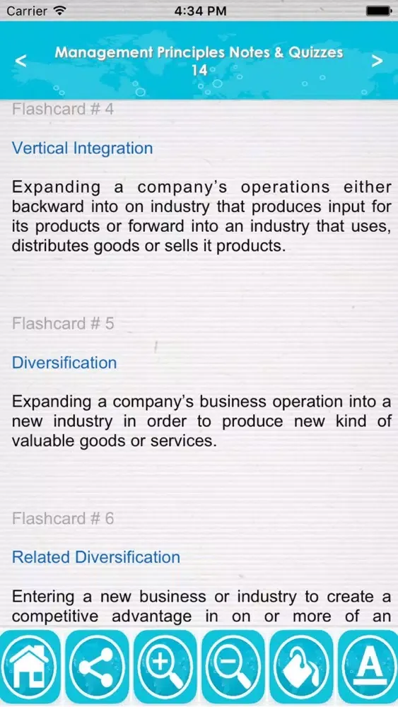 Management Exam Review : Q&A Screenshots