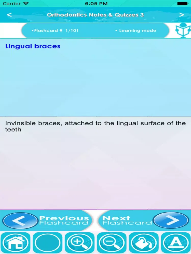 Orthodontics Exam Review App-2200 Terms & Quizzes iPad  스크린샷