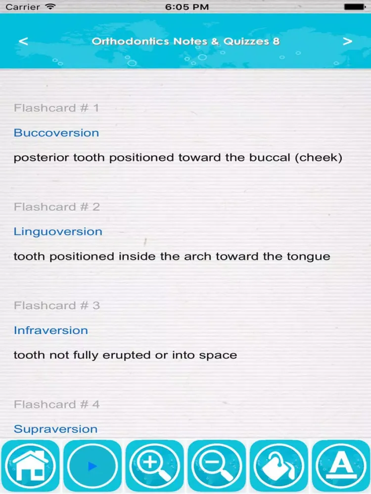 Orthodontics Exam Review App-2200 Terms & Quizzes iPad  스크린샷