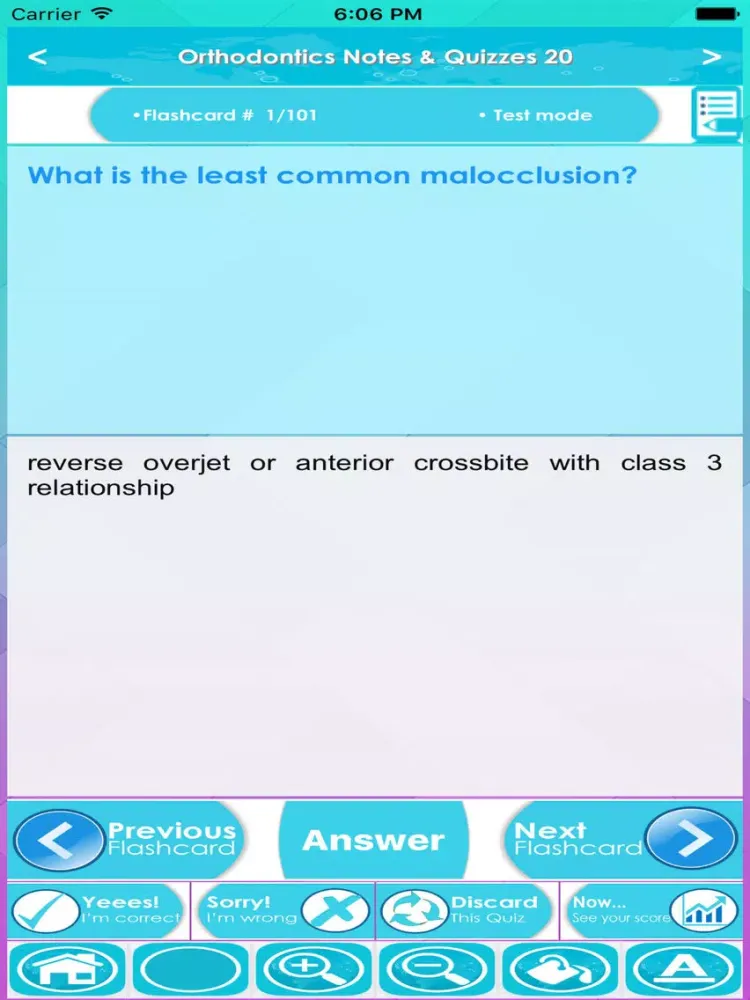 Orthodontics Exam Review App-2200 Terms & Quizzes iPad  스크린샷