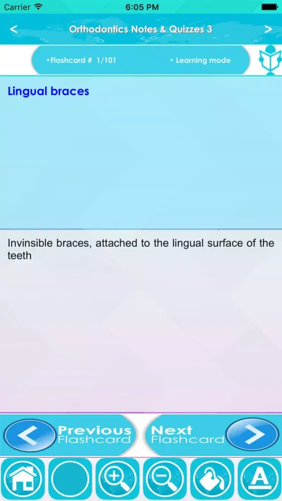 Orthodontics Exam Review App-2200 Terms & Quizzes 스크린샷