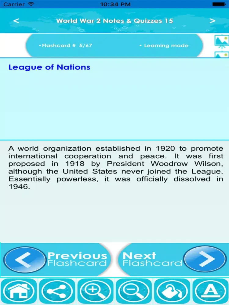 World War 2 Exam Review- Study Notes, Quiz & Terms iPad  Screenshots
