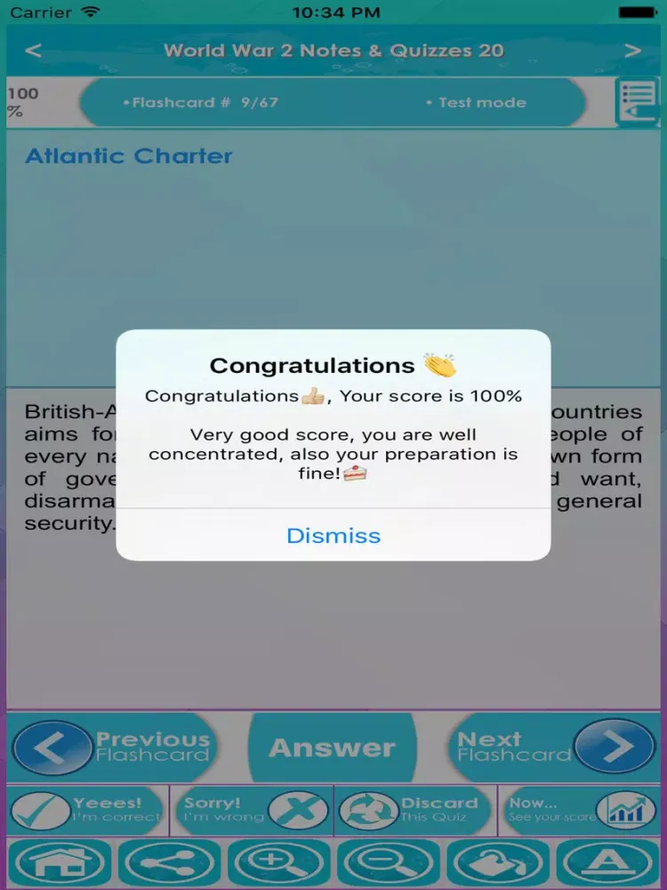 World War 2 Exam Review- Study Notes, Quiz & Terms iPad  Screenshots