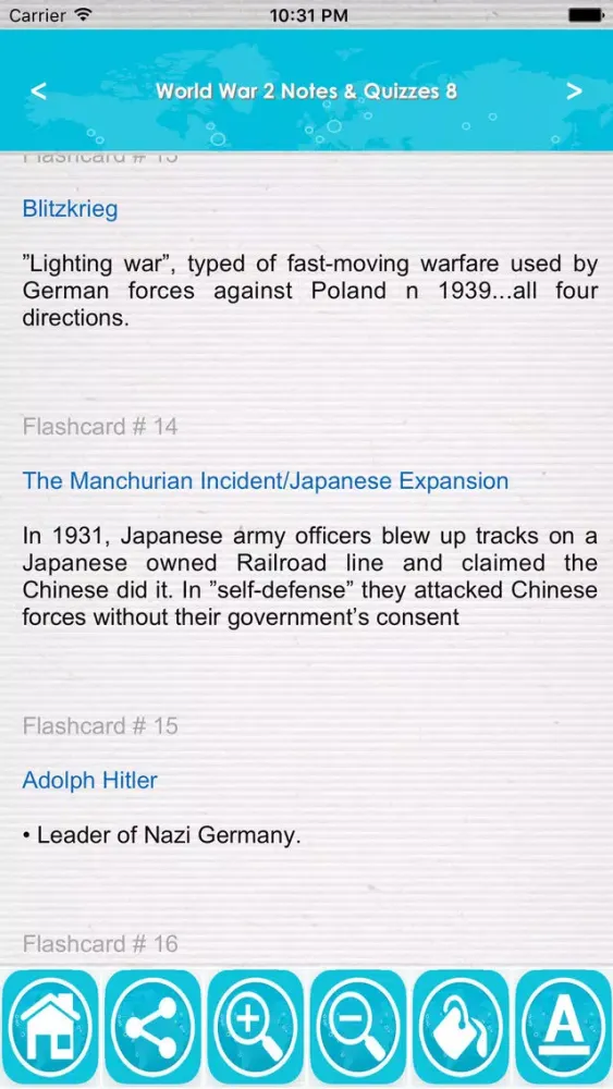 World War 2 Exam Review- Study Notes, Quiz & Terms Screenshots