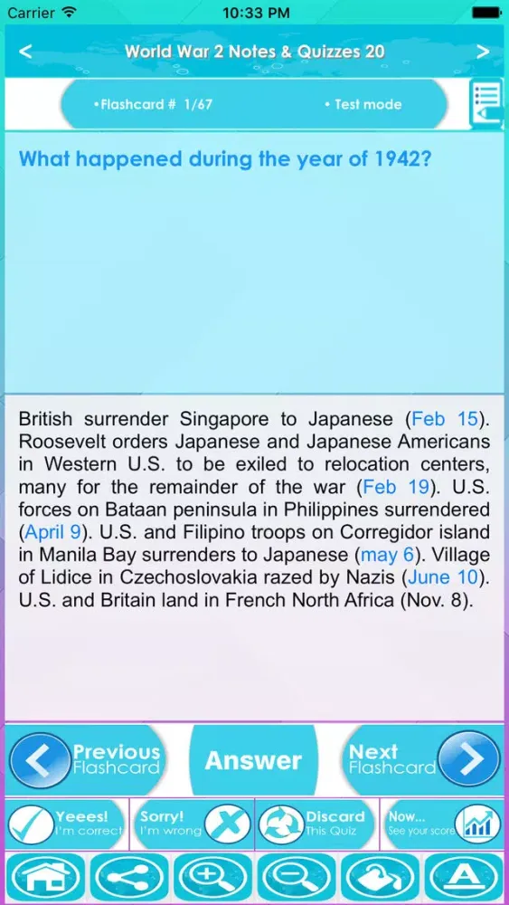 World War 2 Exam Review- Study Notes, Quiz & Terms Screenshots